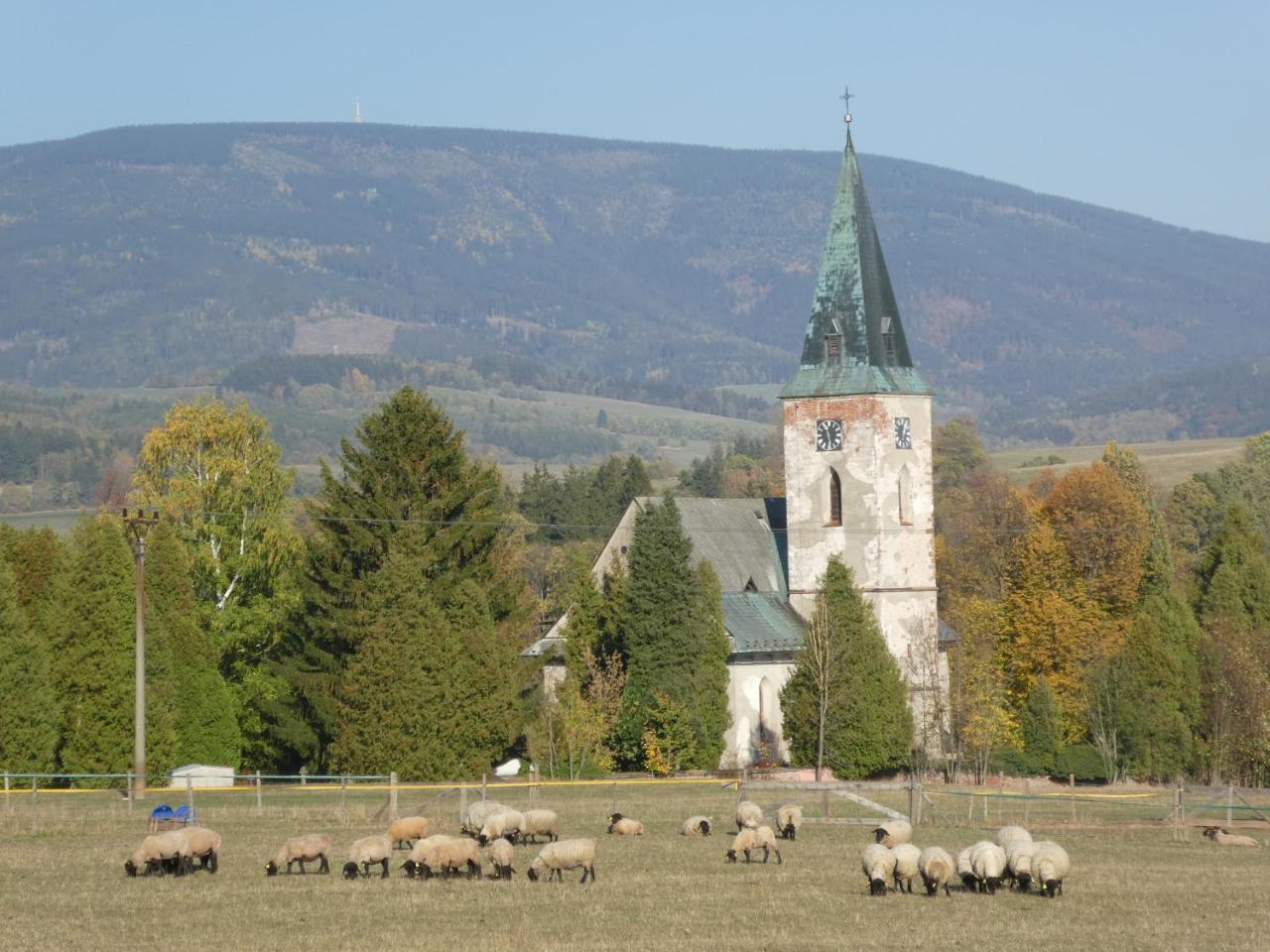 Ubytování Farma U sv. Jakuba Dolni Lanov Exterior foto